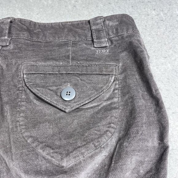 REI Pants Women 8 Brown Corduroy Stretch Boot Cut Lightweight Outdoors Pockets - Picture 12 of 16